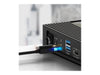 Raidsonic Dockingstation – Dreifache Videoausgabe, Schwarz