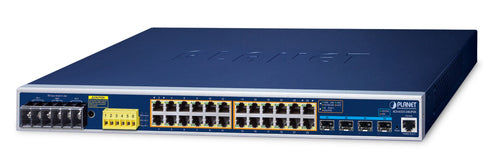 Planet Technology 24-Port Switch – Stromversorgung über Netzwerk
