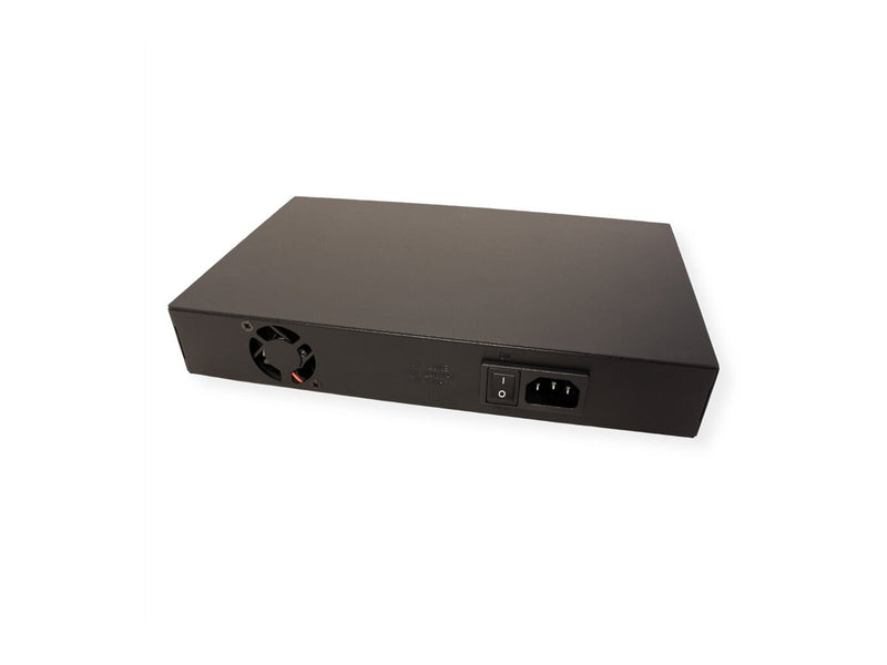 ROLINE PoE Fast Ethernet Switch – 8 Ports, 130W Leistung