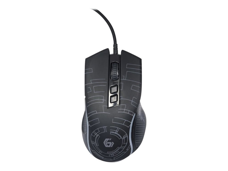 GEMBIRD USB-Gaming-Maus – Ergonomisch, 7 Tasten