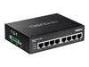 Trendnet 8-Port Netzwerk-Switch – PoE+, robust für Industrie