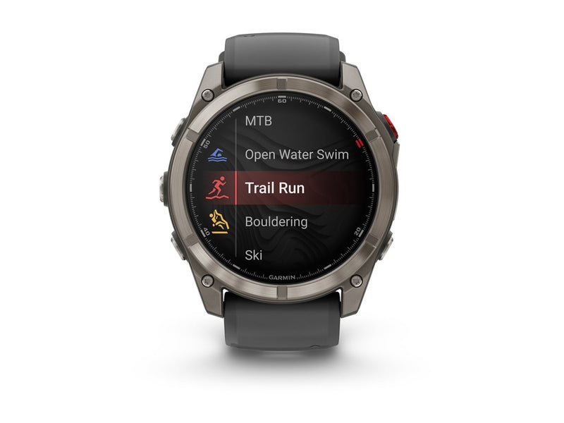 Garmin Sportuhr – GPS, Herzfrequenz, AMOLED-Display