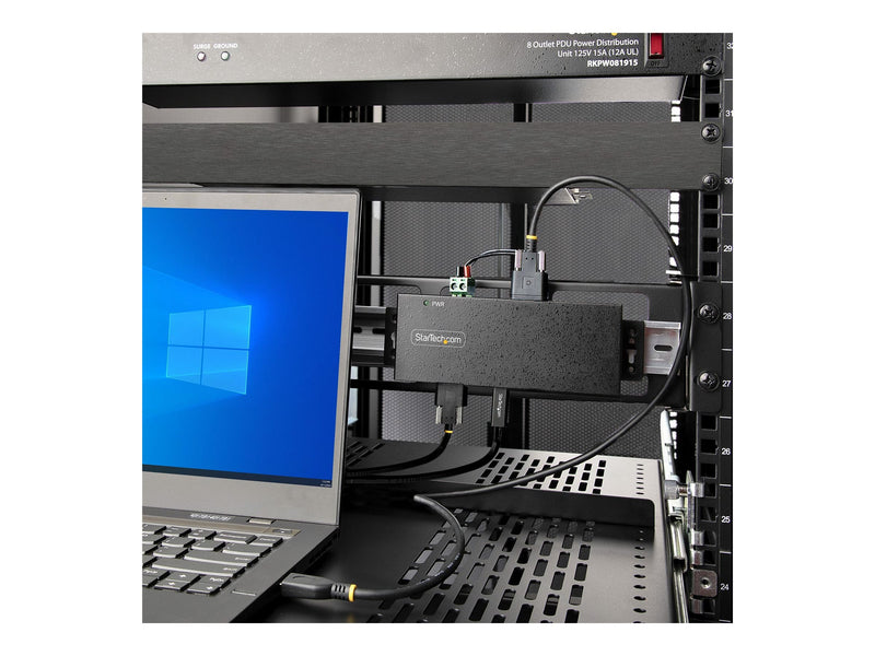 Startech.com 7-Port USB-C Hub – 10 Gbps, robustes Metallgehäuse