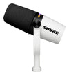 Shure Podcast-Mikrofon – XLR/USB-Anschluss, weiß