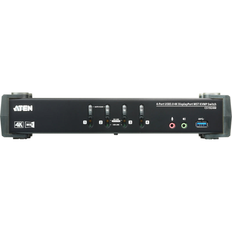 ATEN KVMP-Switch – 4K DisplayPort, USB 3.0