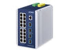 PLANET Technologie Netzwerk-Switch – 16 Ports, Cloud-verwaltet