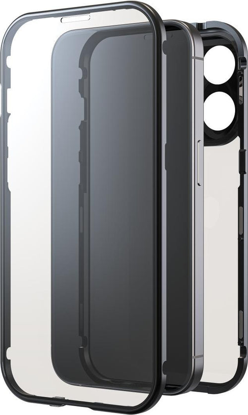 BLACK ROCK 360° Glass Cover – Rundumschutz für iPhone 15 Pro