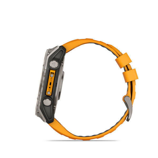 Garmin Fenix 8 Smartwatch – AMOLED-Display, robustes Titan-Gehäuse