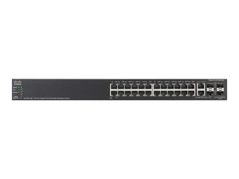 Cisco Netzwerk-Switch – 28 Ports, einfach verwaltbar
