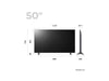 LG 50" Smart-TV – LED, webOS für einfache Bedienung