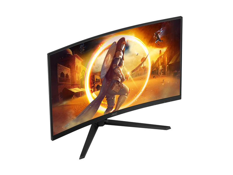 AOC 32" Gaming-Monitor – gebogen, 2K-Auflösung, 180 Hz