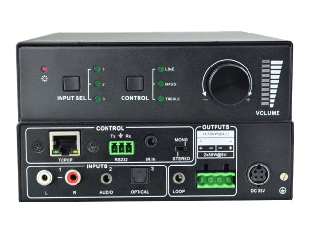 EET Stereo-Verstärker – 2x50W für klaren Sound