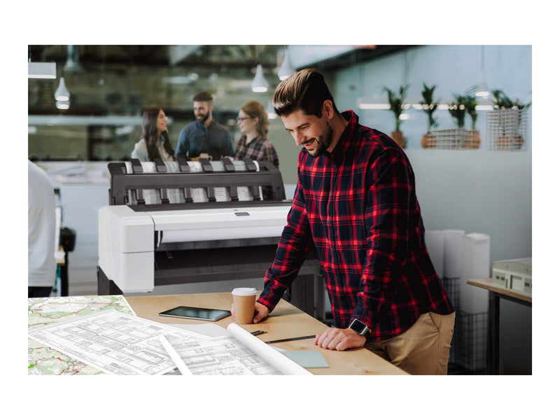 HP DesignJet T1600 Großformatdrucker – Farb-Tintenstrahl, LAN-Anschluss