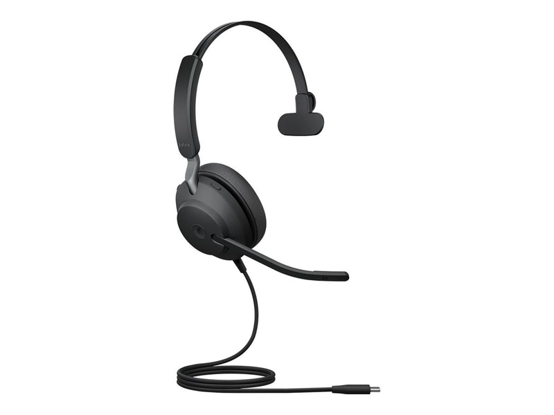 Jabra Evolve2 40 Headset – Geräuschunterdrückung, USB-C Anschluss
