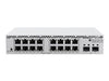 MikroTik Cloud Smart Switch – 16 Gigabit-Ports, 2 SFP+ für schnelles Netzwerk
