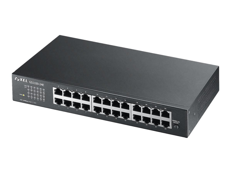 Zyxel Netzwerk-Switch – 24 Anschlüsse, geräuschlos & energieeffizient