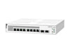 HP Netzwerk-Switch – 8 Anschlüsse, PoE+ Unterstützung