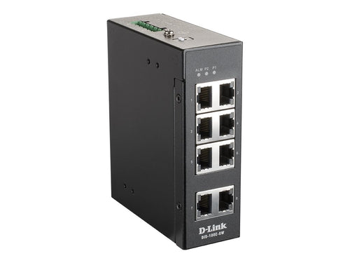 D-Link 8-Port Netzwerk-Switch – Einfache Verbindung, Zuverlässig