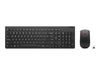 Lenovo Kabelloses Tastatur-Maus-Set – Spritzwasserschutz, USB-Empfänger