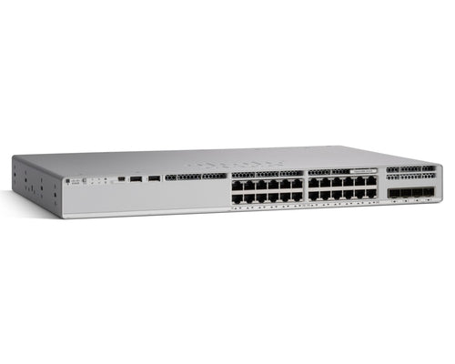 Cisco Netzwerk-Switch – 24 Anschlüsse, hohe Sicherheit