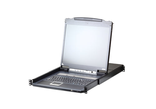 ATEN KVM Switch – 16 Computer, 17" Display für Rackmontage