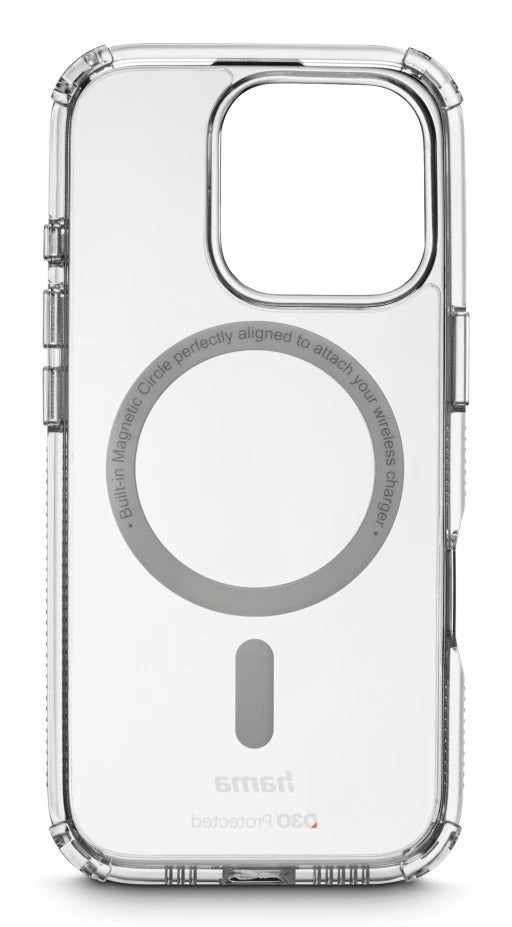 HAMA Handyhülle – MagSafe-kompatibel, transparenter Schutz