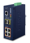 Planet Technology Industrie-Switch – 4 PoE+ Ports, montierbar