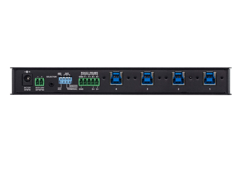 ATEN USB-Umschalter – 4 Anschlüsse, Schnellladefunktion