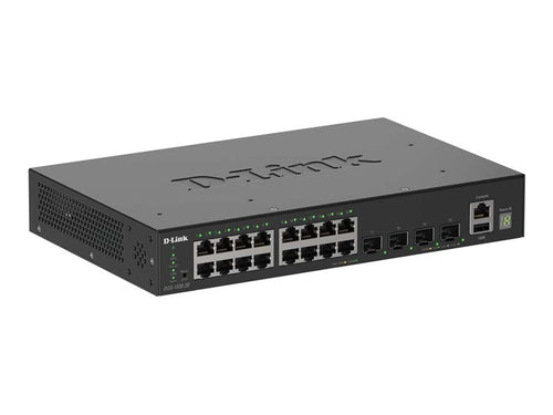 D-Link 20-Port Netzwerk-Switch – Gigabit Ethernet, Smart Management