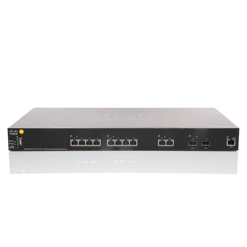 Cisco 12-Port Switch – Stapelbar, 10-Gigabit Ethernet
