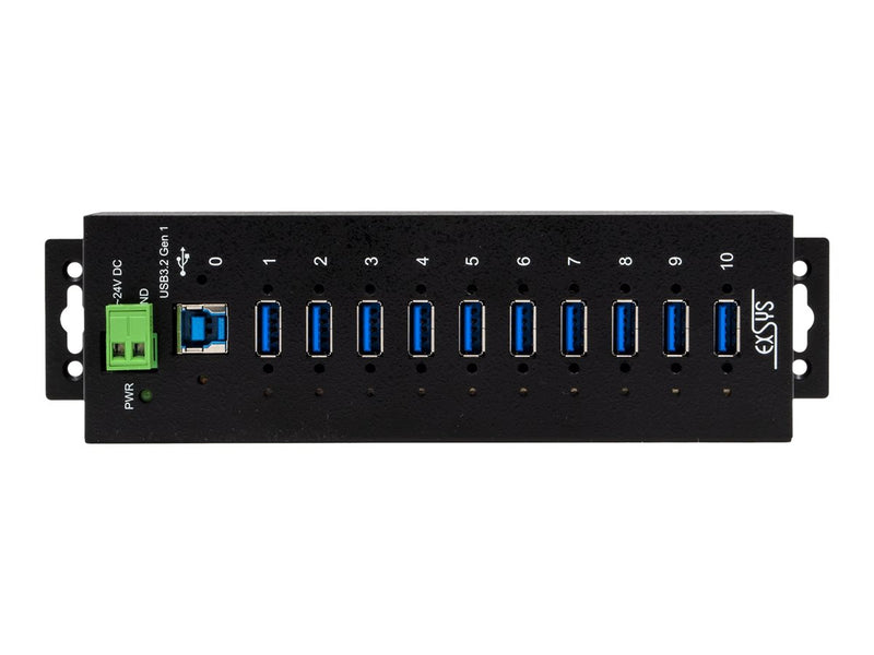 EXSYS USB-Hub – 10 Ports für vielseitige Anschlussmöglichkeiten