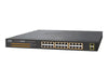 Planet Technology PoE Switch – 24 Anschlüsse, Gigabit Ethernet