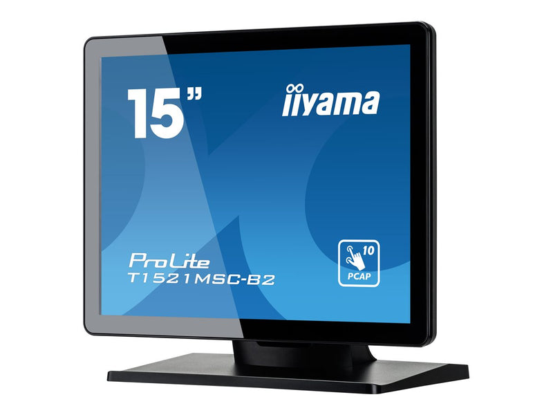 Iiyama 15" Touchscreen-Monitor – LED, Lautsprecher integriert