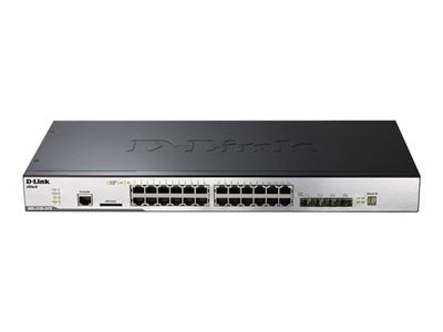 D-LINK Netzwerk-Switch – 24 Ports für effiziente Verbindungen