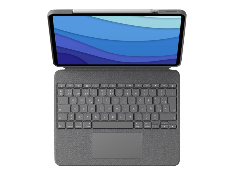 Logitech Combo Touch – iPad Pro Tastatur mit Trackpad