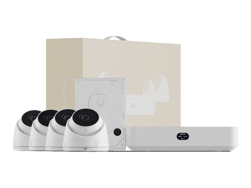 Ubiquiti UniFi Video Recorder – Komplettset mit 4 Kameras