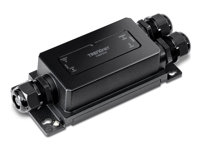 Trendnet 2-Port Netzwerkextender – Für Outdoor-PoE-Verbindungen