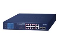 Planet Technology 12-Port Switch – PoE+ für einfache Netzwerke