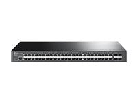 TP-Link 48-Port Netzwerk-Switch – Gigabit-Geschwindigkeit, 4 SFP+ Slots