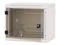 Triton 19" Wandschrank – Einfache Montage, Vollglastür