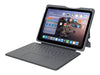 DEQSTER Rugged Keyboard für iPad – Spritzwasserschutz, Trackpad