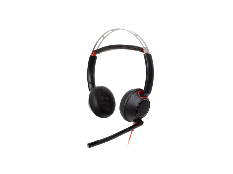 HP Poly Blackwire 5220 Headset – Komfortabel, vielseitige Anschlüsse