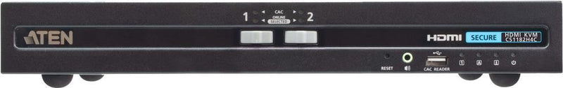 ATEN 2-Port HDMI KVM-Switch – 4K Video, USB-Anschlüsse