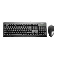 A4TECH Tastatur-Maus-Set – Komfortables Arbeiten, USB-Anschluss