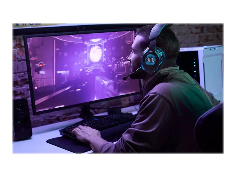 JBL Quantum One Headset – Aktive Rauschunterdrückung, RGB-Beleuchtung