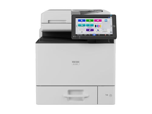 RICOH Multifunktionsdrucker – Farbdruck, USB & LAN