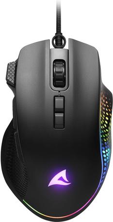 Sharkoon Maus – 8 Tasten, optisch, USB-Anschluss
