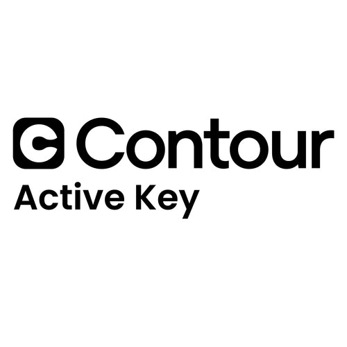 CONTOUR Kabellose Tastatur – Spritzwassergeschützt, DE-Layout