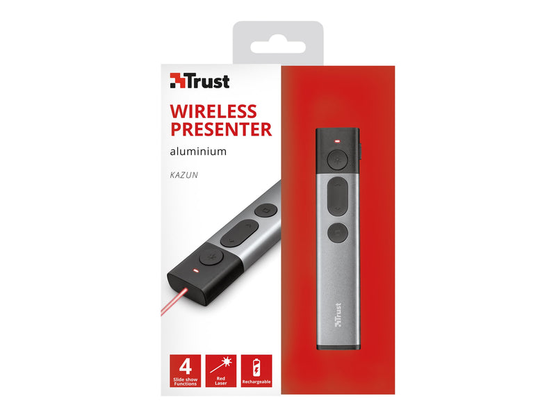 TRUST Funk Presenter – Mit Laserpointer, 30 m Reichweite