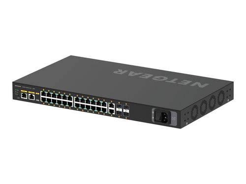 Netgear 26-Port Switch – PoE+ Unterstützung, Gigabit Ethernet